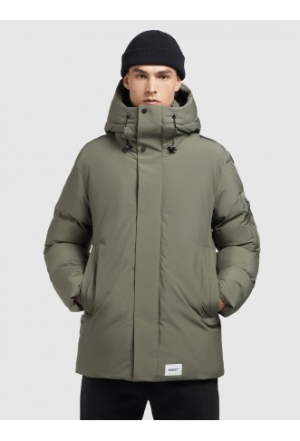 khujo Winter jacket 'Cann2' in Olive