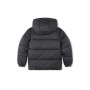 Timberland Boys Quilted Coat Black with Ηood