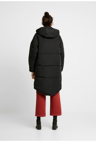 ONLGABI OVERSIZED LONG COAT - Winter coat - black