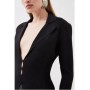 Body Contouring Knit Blazer