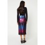 Sequin Midi Pencil Skirt