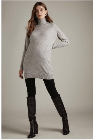 Merino Wool Roll Neck...