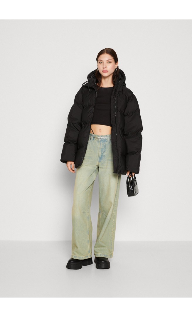 ILLISA WAISTED PUFFER - Winter coat - black