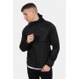 Multi Quilted Jacket Black