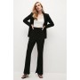 Karen Millen Compact Stretch High Waist Trouser