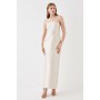 Detachable Shrug Multiway Twill Bridesmaids Dress