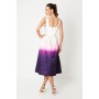 Ombre Twill Midi Dress