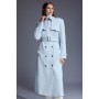 Compact Stretch Belted Trench Coat