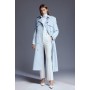 Compact Stretch Belted Trench Coat