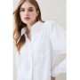 Strong Shoulder Pocket Detail Tailored Shirt