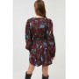 Batik Print Cornelli Embellished Woven Dress