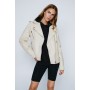 Real Leather Zip Detail Ultimate Biker Jacket