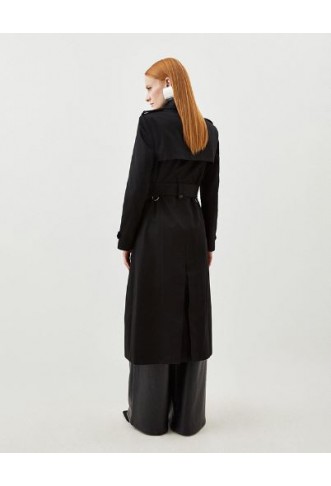 Buy Karen Millen Lydia Millen Belted Tailored Trench Coat In Black