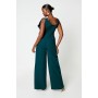 Ruffle One Shoulder Jumpsuit