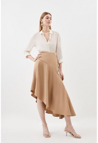 Tailored Asymmetric Hem...