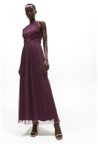 All Over Pleated Bridesmaid...