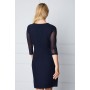 Cornelli Embellished Shift Dress