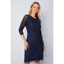 Cornelli Embellished Shift Dress