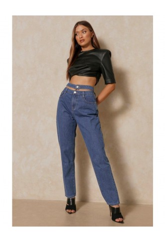 Double Waist Band Jean