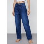 Petite High Waist Denim Mom Jeans