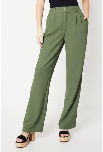 Pleat Front Relaxed Tailored Trouser