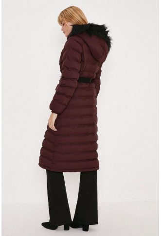 Heat Seal Longline Puffer Jacket