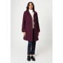 Petite Funnel Neck Coat