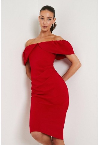 Bardot Midi Pencil Dress