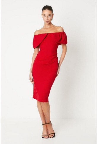 Bardot Midi Pencil Dress