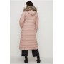 Buy Oasis Extra Warm Longline Puffer Jacket In Pink