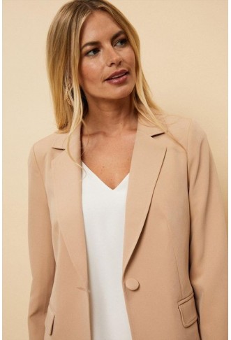 Petite Single Breasted Blazer