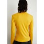 Roll Neck Long Sleeve Top