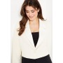 Premium Double Collar Crop Blazer