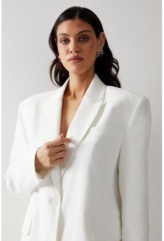 Premium Oversized Singe Breasted Blazer