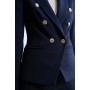 Tailored Button Military Blazer