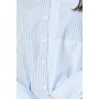 Tall Cutabout Stripe Oversized Shirt