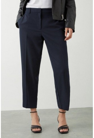 Petite Navy Naples Ankle Grazer Trouser