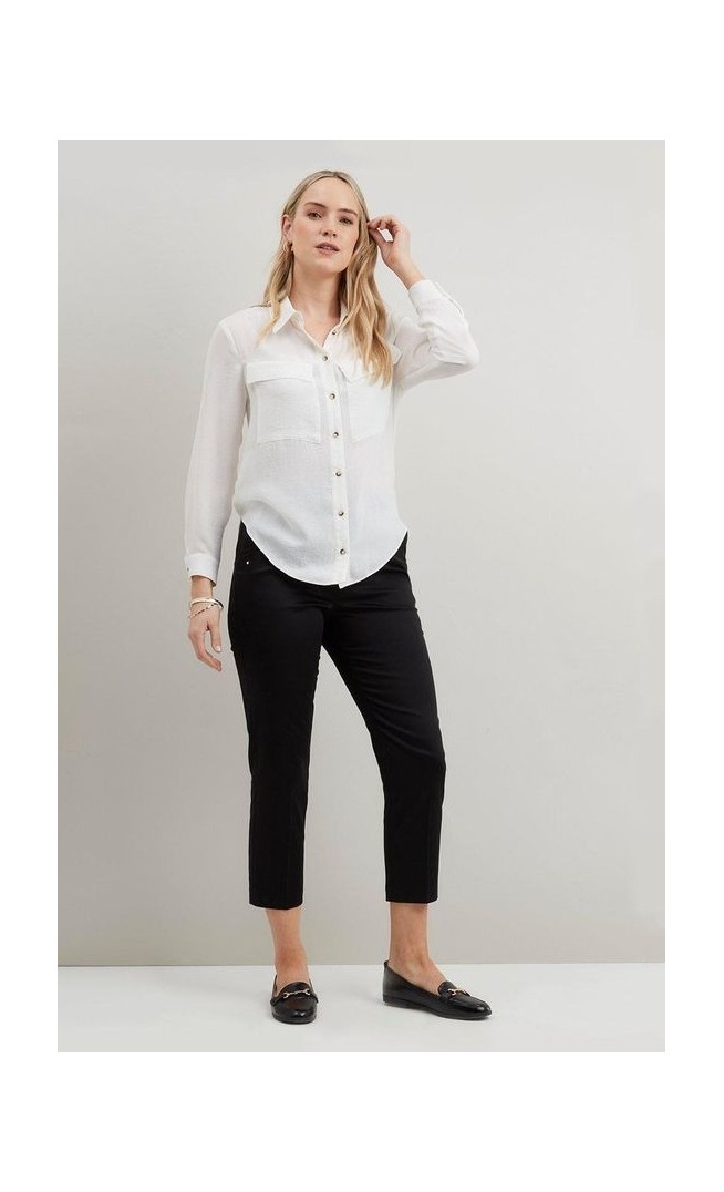 Stretch Crop Trousers