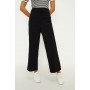 Cropped High Waist Wide Leg Trouser