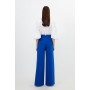 Petite Clean Tailored Pleated Wide Leg Trousers