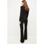 Compact Viscose Tailored Button Jumpsuit