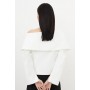 Compact Stretch Asymmetric Collar Tailored Blazer