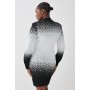 Plus Size Embellished Sequin Knit Mini Dress