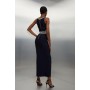 Tall Bandage Figure Form Embellished Maxi Dress