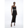 Tall Bandage Figure Form Embellished Maxi Dress