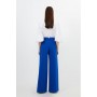 Petite Clean Tailored Pleated Wide Leg Trousers