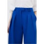 Petite Clean Tailored Pleated Wide Leg Trousers