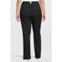 Plus Size Tailored Compact Stretch Split Hem Straight Trouser