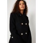 Tall Dolly Military Button Coat