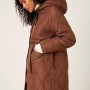 Dorothy Perkins Women's Long Line Padded Parka